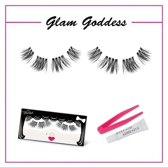 NIB GladGirl GLAM GODDESS MINUTELASH False Lashes Kit - Picture 1 of 5